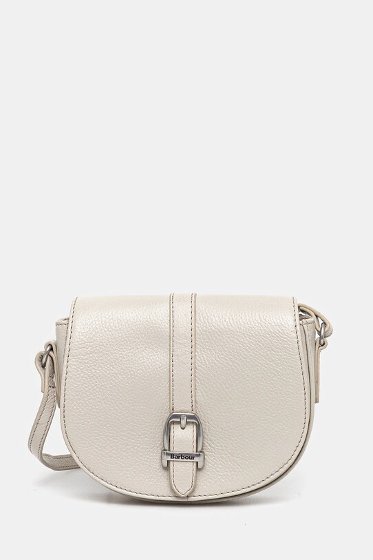 Kožená kabelka Barbour Laire usňová koža béžová LBA0349SN11