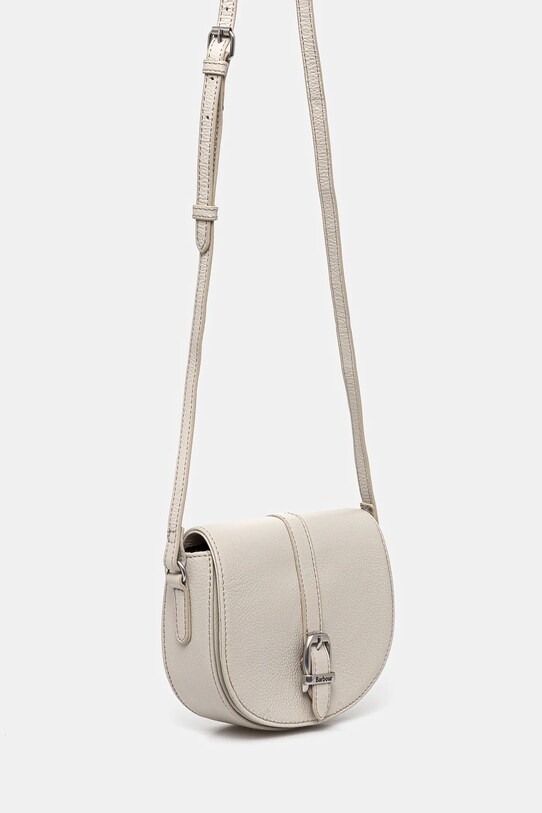 Kožená kabelka Barbour Laire LBA0349SN11 béžová SS25