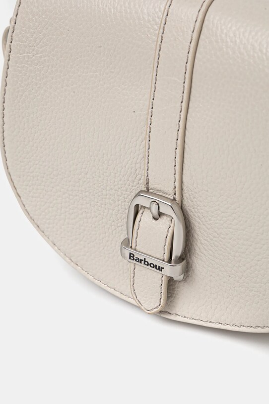 Kožená kabelka Barbour Laire béžová LBA0349SN11