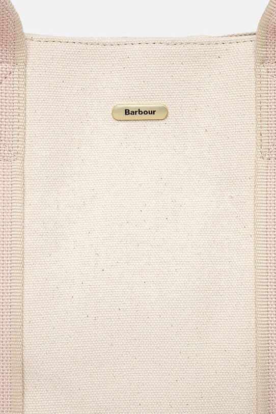 Bavlnená taška Barbour Madison béžová LBA0463CR31