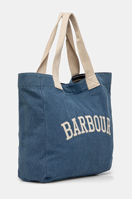 Džínsová taška Barbour Emily LBA0472BL31 modrá SS25