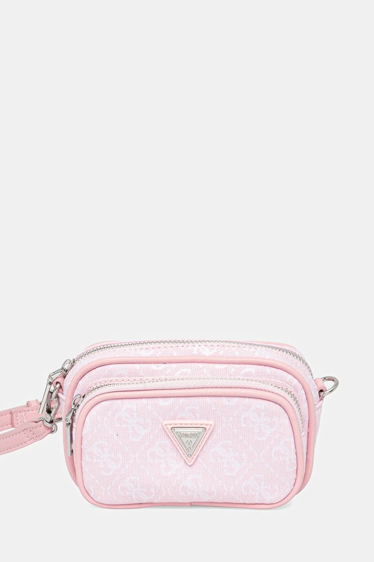 Torba Guess imitacija zrnate kože roza V5GZ06.WH492