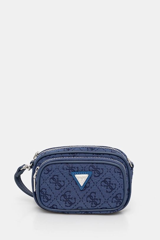 Torba Guess imitacija zrnate kože mornarsko plava V5GZ06.WH492