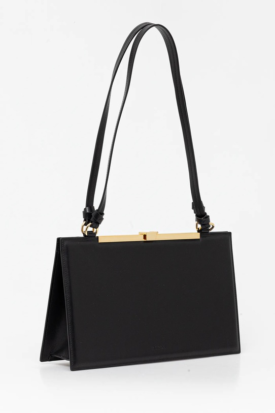 AERON poșetă de piele EDEN BG165919 negru SS25