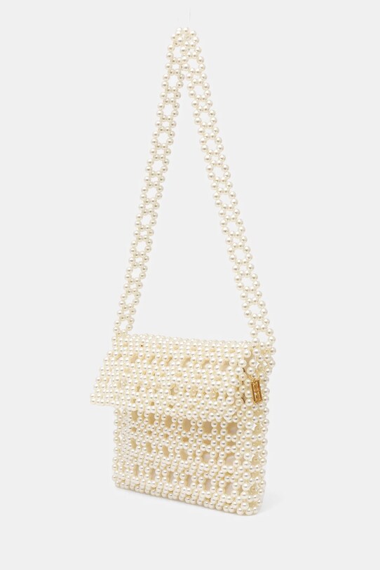 By Malene Birger poseta CHAKLO 102567 alb SS25