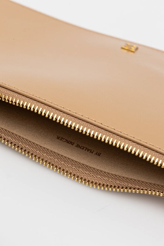 Kožená kabelka By Malene Birger AYA PURSE 103357 béžová