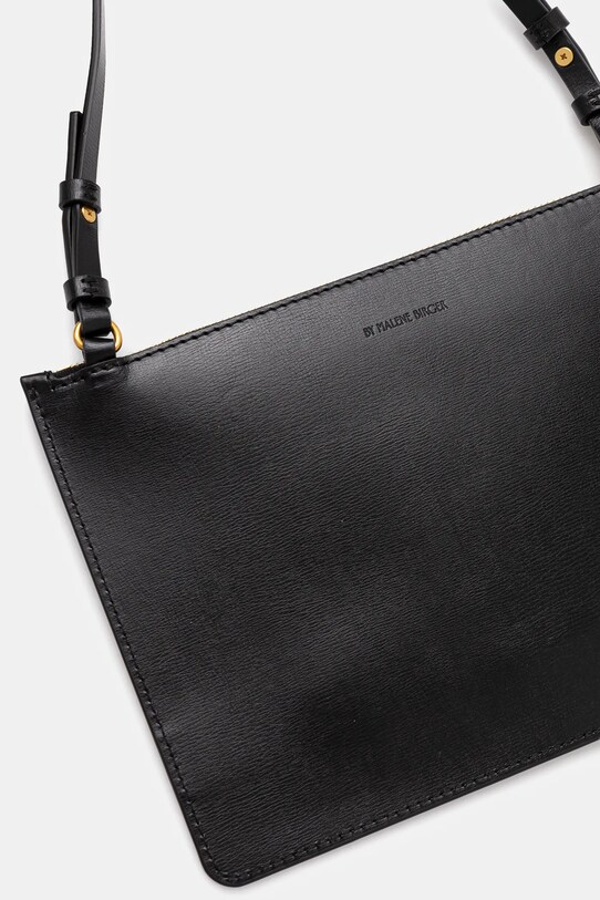 Accesorii By Malene Birger poseta de piele AYA PURSE 103357 negru