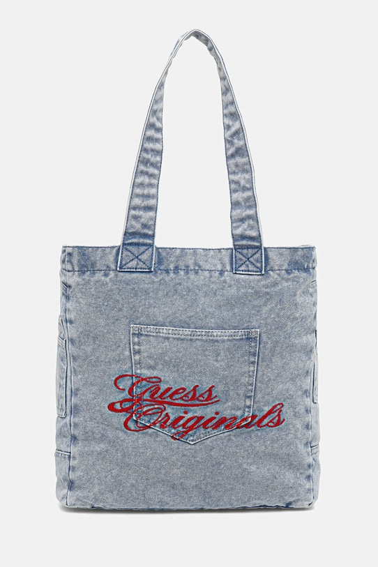 Guess Originals torebka mieści A4 niebieski M5GZ15.WH980