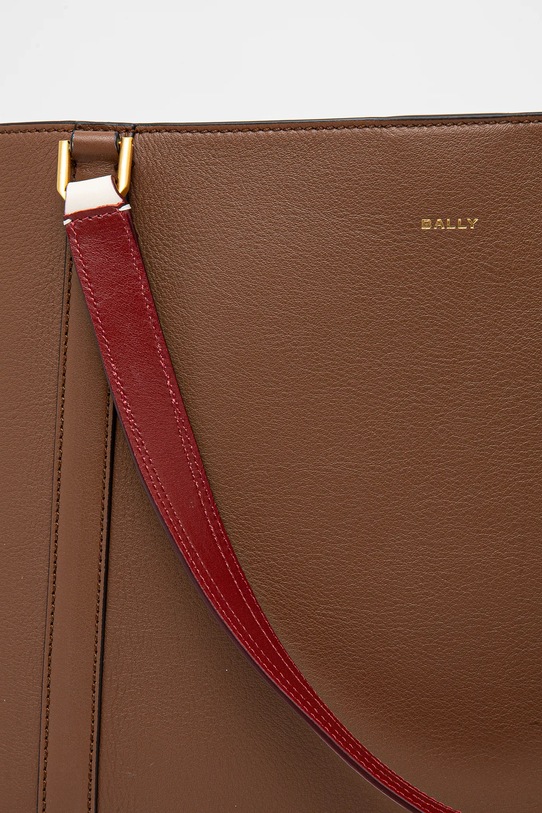 Bally torebka skórzana brązowy WAE03W