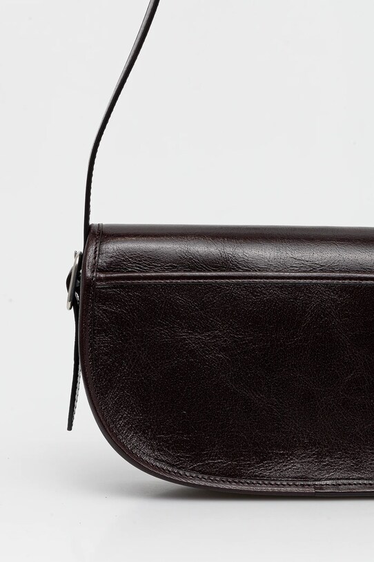 Accesorii Bally poseta de piele WAS02Z maro