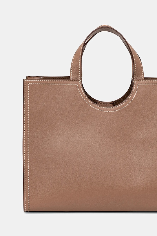 Аксессуары Кожаная сумочка Bally WAE068 коричневый