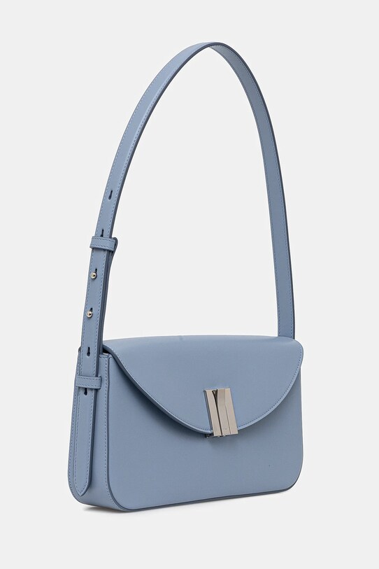 Bally poseta de piele WAS02X albastru SS25