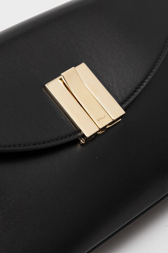 Bally poseta de piele negru WAS02X