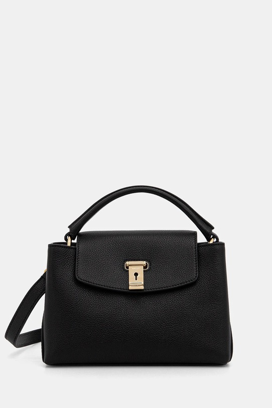 Bally poseta de piele uni negru WAH010