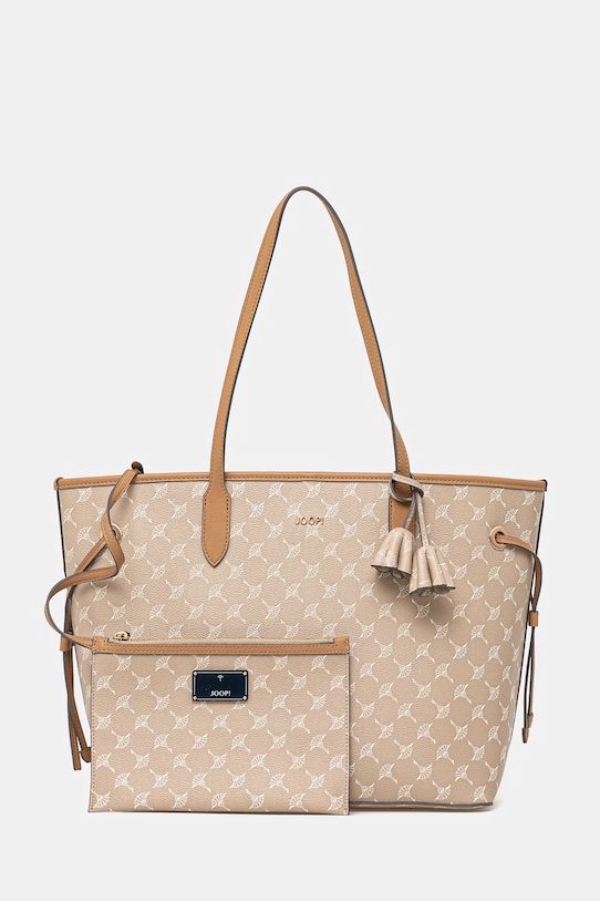 Сумочка Joop! Cortina Lara вміщує А4 бежевий 4140007856