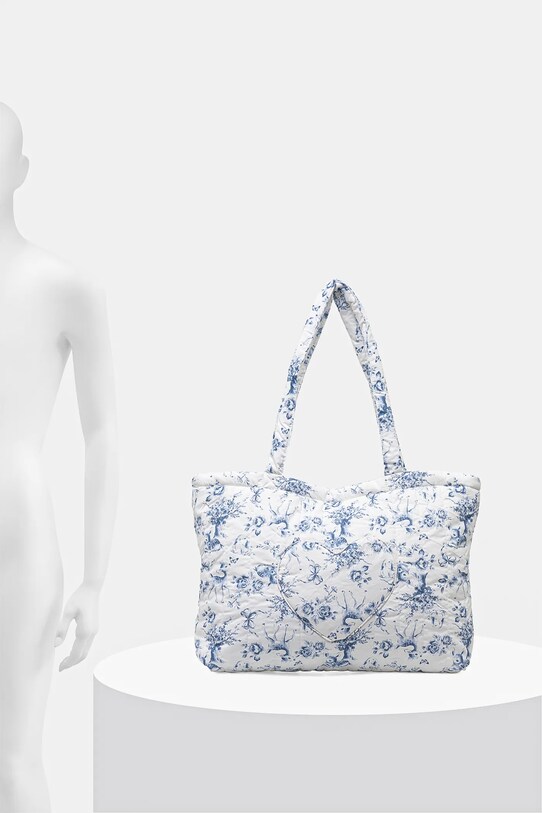 Hollister Co. borsa a mano in cotone KI354.5007.204