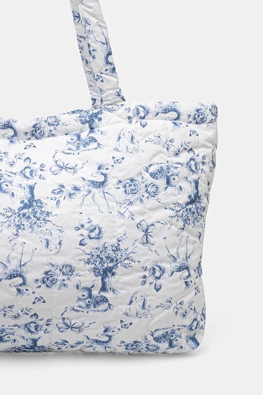 Accessori Hollister Co. borsa a mano in cotone KI354.5007.204 bianco