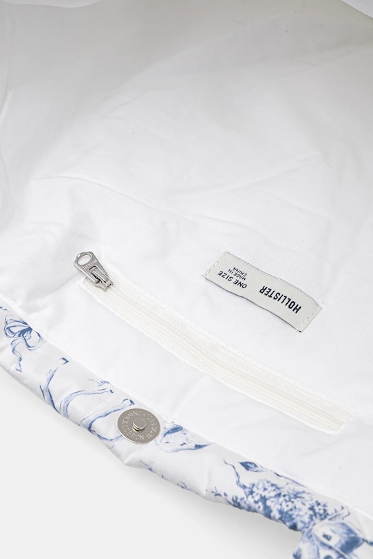 Hollister Co. torebka bawełniana KI354.5007.204 biały
