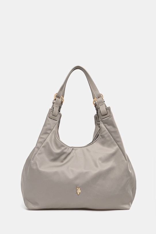 Сумочка U.S. Polo Assn. HOUSTON гладкий сірий BEUHU6390WIP