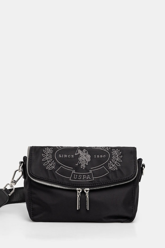 Сумочка U.S. Polo Assn. SPRINGFIELD аппликация чёрный BEUPA6003WIP