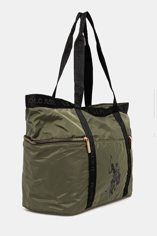 U.S. Polo Assn. geantă NEW SPORT CHIC BEUN55842WN1 verde SS25