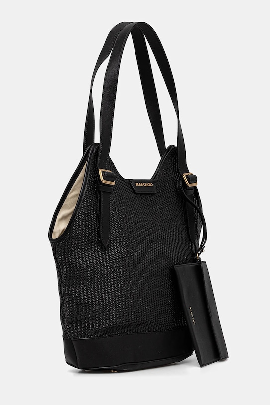 Kabelka Marciano by Guess RAFFIA 5GGZ20.7333A čierna SS25