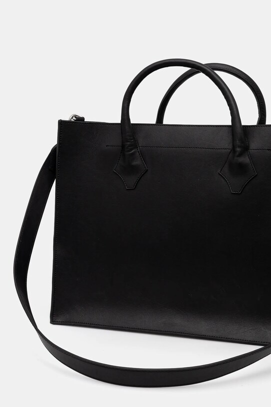 Accesorii MUNTHE geantă de piele FRANCI 251190525151 negru
