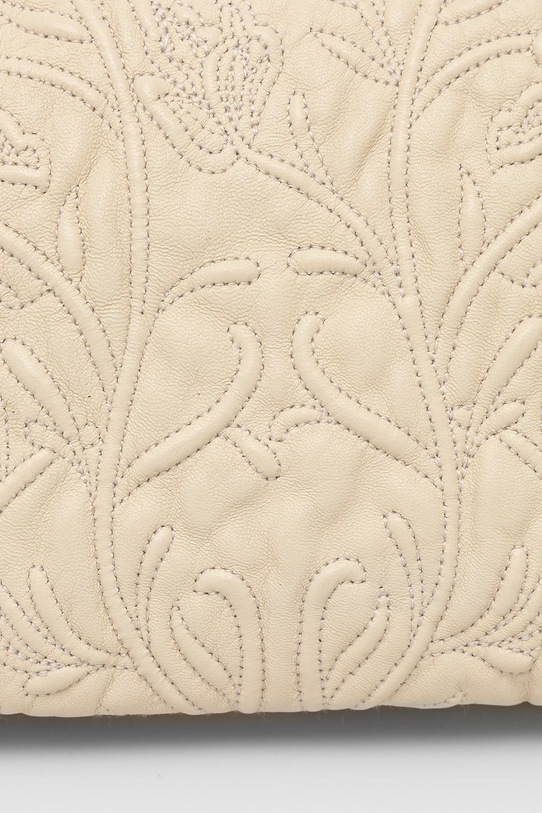 MUNTHE torebka skórzana FOLUKE beżowy 251192525152