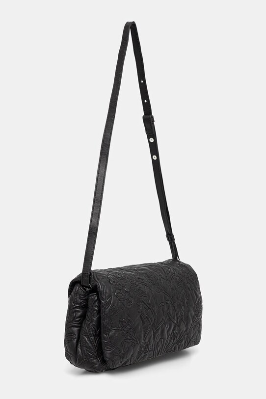 MUNTHE geantă de piele FOLUKE 251192525152 negru SS25