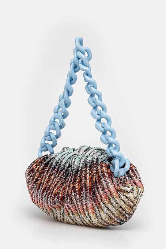 Сумочка Missoni Pouch Medium MI10063F.080 голубой SS25