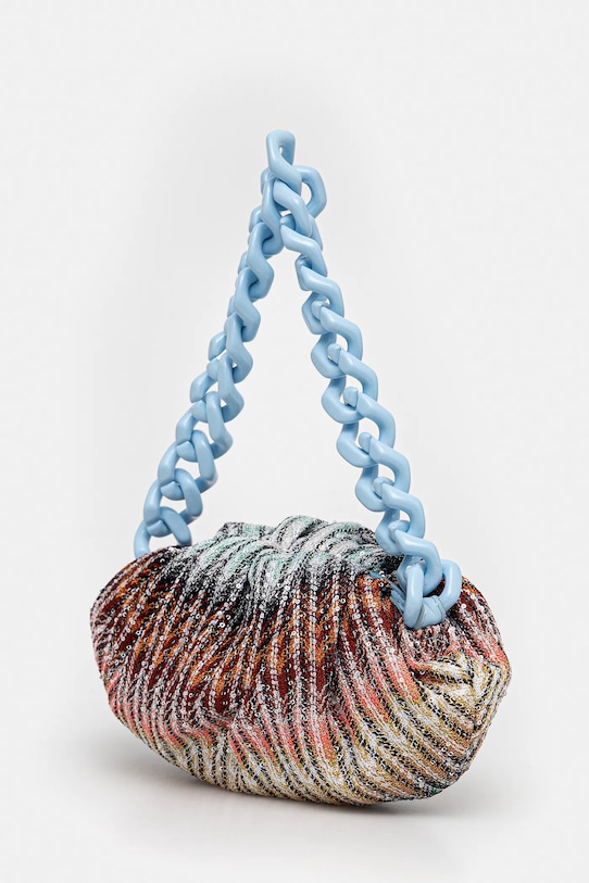 Missoni torebka Pouch Medium MI10063F.080 niebieski SS25