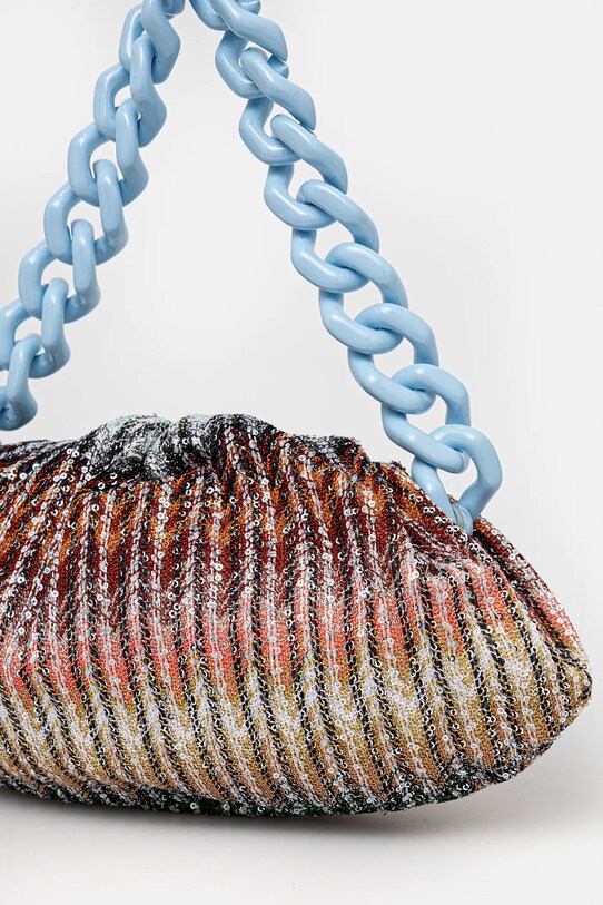 Аксессуары Сумочка Missoni Pouch Medium MI10063F.080 голубой