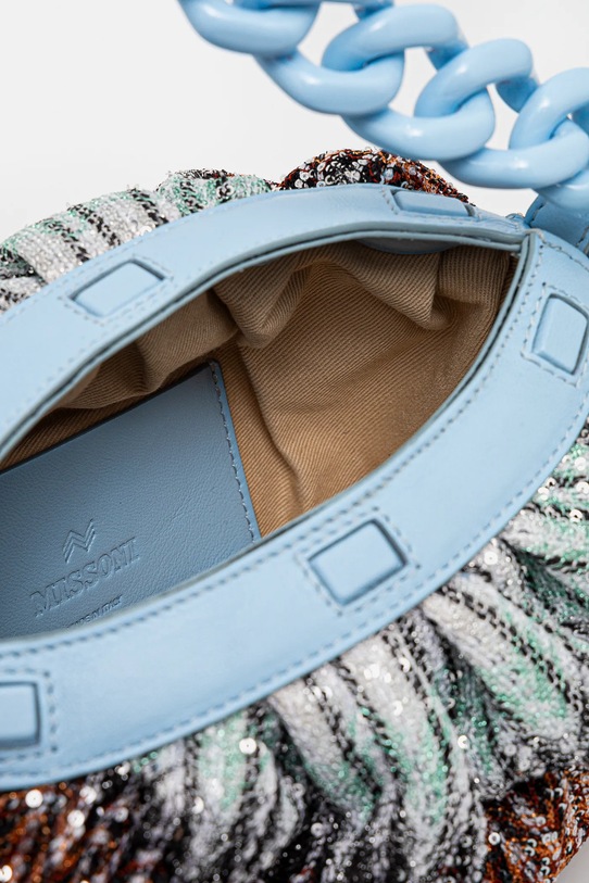 Missoni torebka Pouch Medium MI10063F.080 niebieski