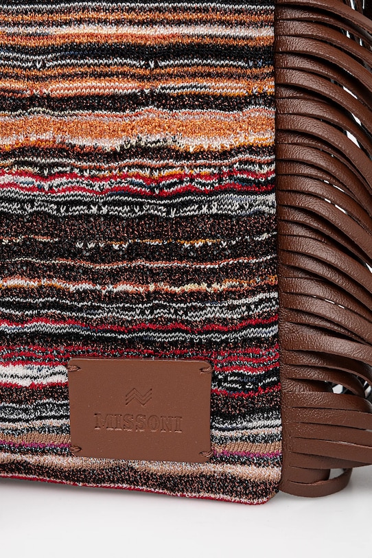 Missoni poseta Clutch Fringes maro MI10064F.084