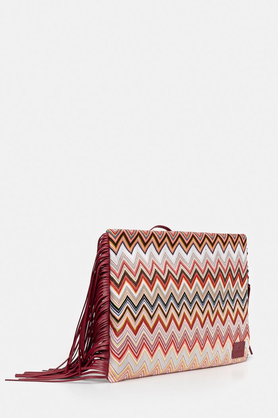 Missoni poseta Clutch Fringes MI10064F.502 roz SS25
