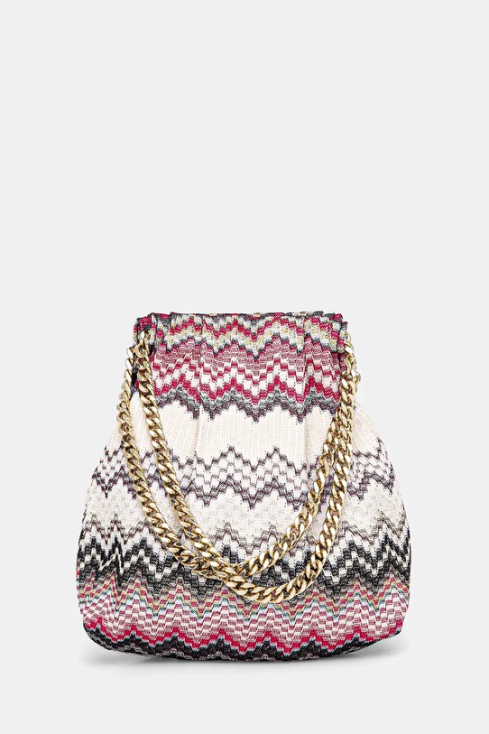 Missoni poseta Drawstring Pouch Chain nu incape in A4 roz MI10070F.037