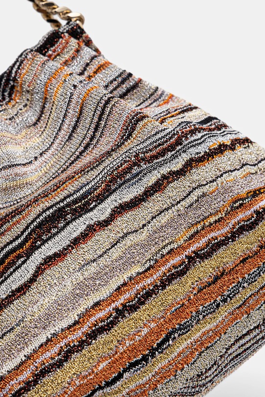 Torba Missoni Drawstring Pouch Chain siva MI10070F.508