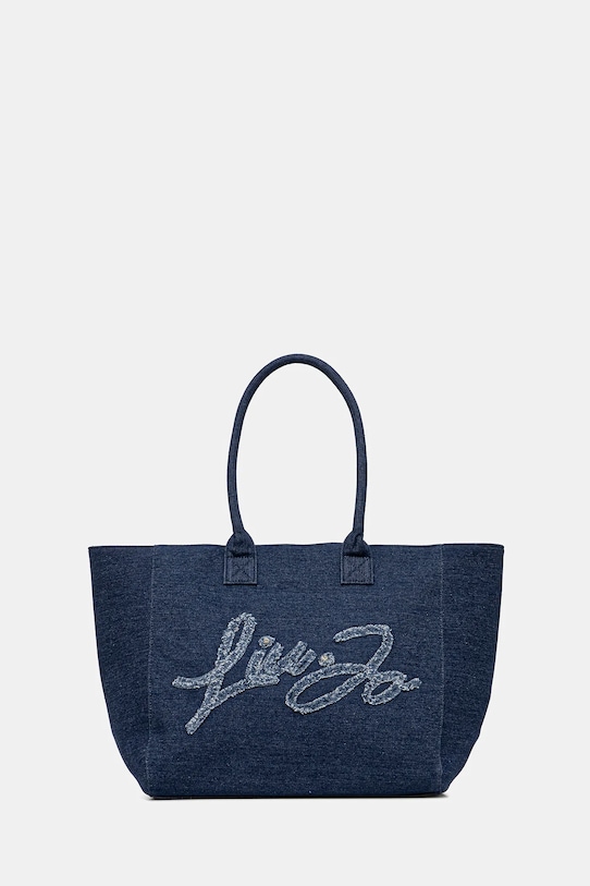 Kabelka Liu Jo jednofarebný tmavomodrá VA5208.D0001
