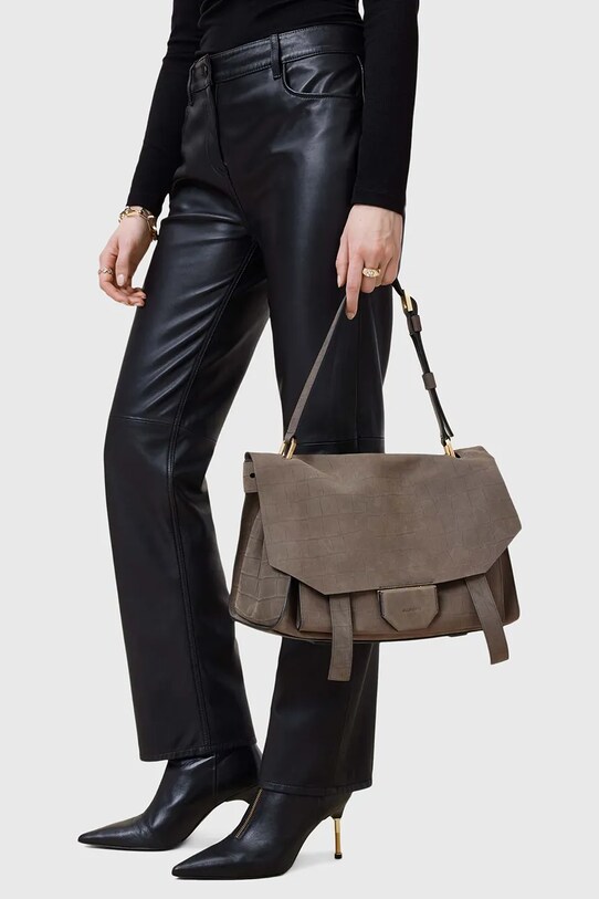 AllSaints geantă de piele URSA W036XC