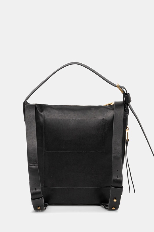 Dodatki Usnjena torbica AllSaints ALBA W246XC črna