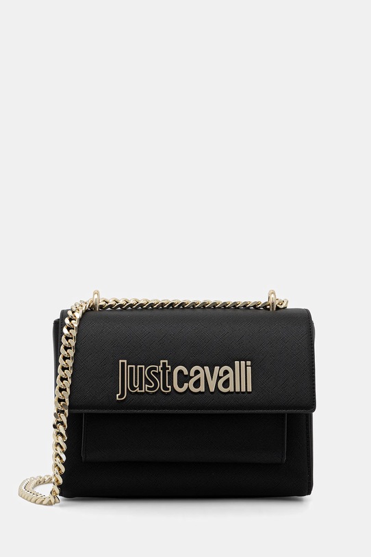 Just Cavalli kézitáska szintetikus bőr fekete 78RA4BB2.ZS766