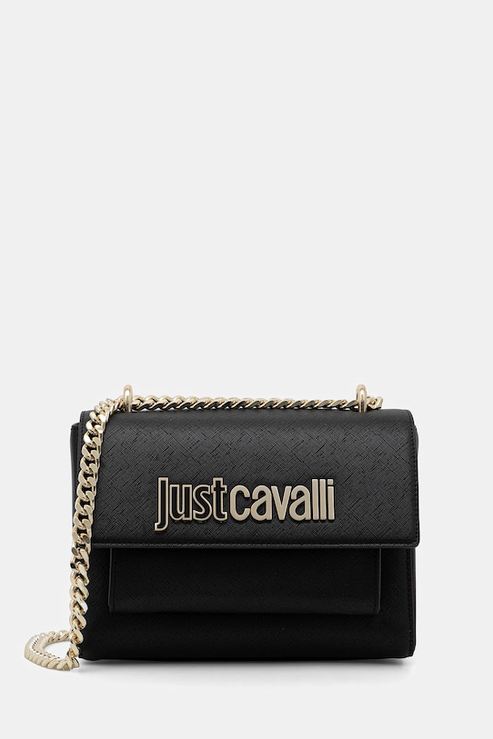 Just Cavalli torebka nie mieści A4 czarny 78RA4BB2.ZS766