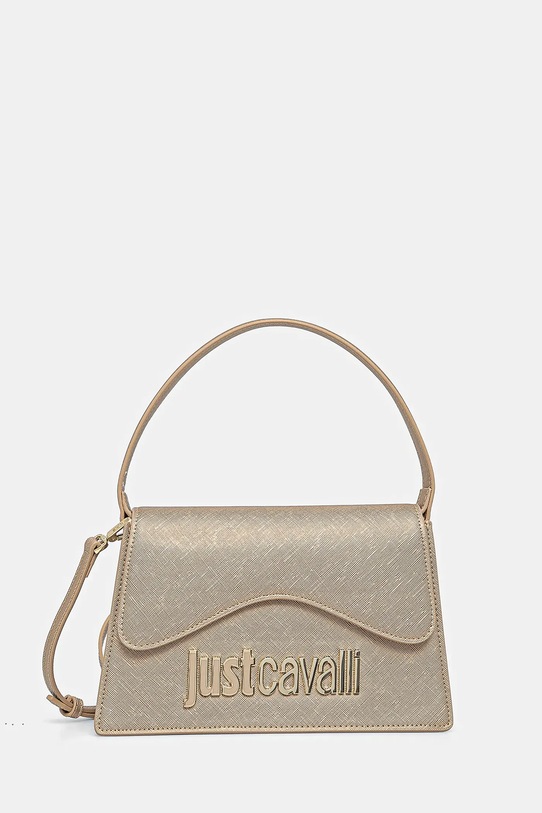 Torba Just Cavalli imitacija zrnate kože zlatna 78RA4BB4.ZS766