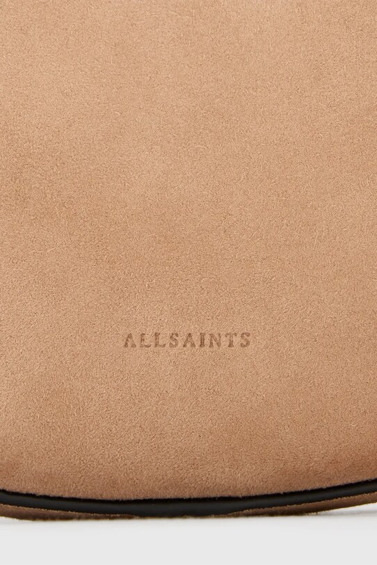 AllSaints geanta de mana din piele intoarsa HALFMOON W099XC