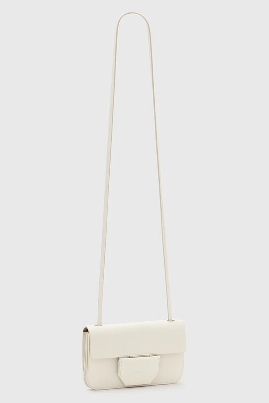 AllSaints torebka skórzana ANN W122XC biały SS25