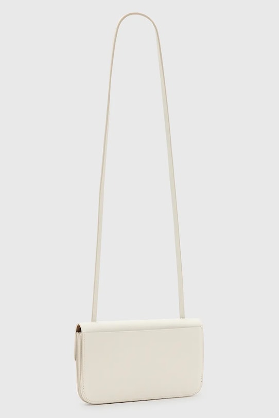 Doplňky Kožená kabelka AllSaints ANN W122XC bílá