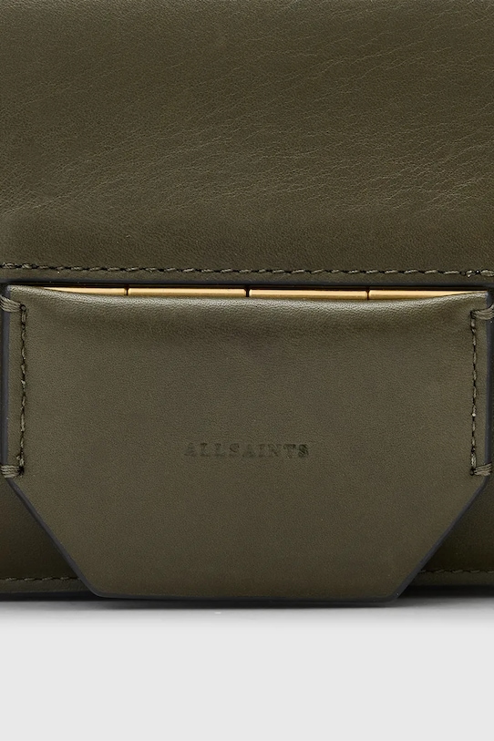 Кожаная сумочка AllSaints ANN W122XC зелёный