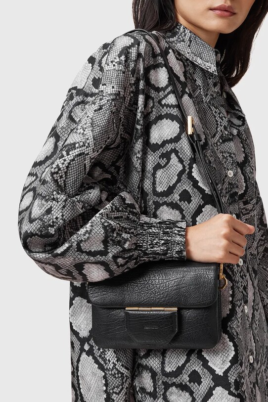 Шкіряна сумочка AllSaints JUPITER W261XC