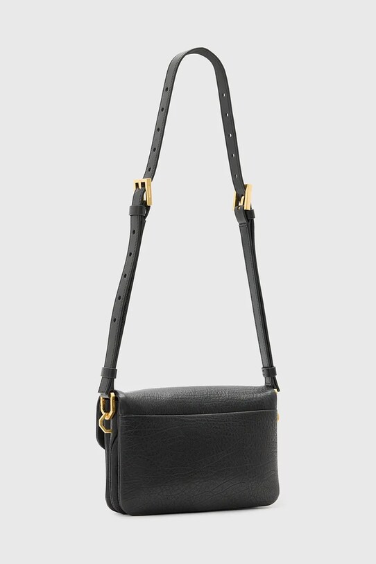 Аксесуари Шкіряна сумочка AllSaints JUPITER W261XC чорний