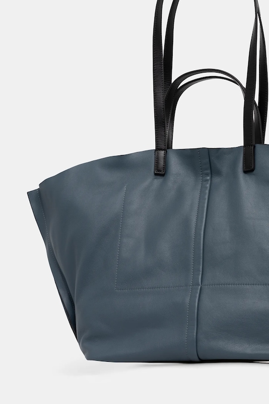 Аксесуари Шкіряна сумочка AllSaints PHOENIX W493XB блакитний